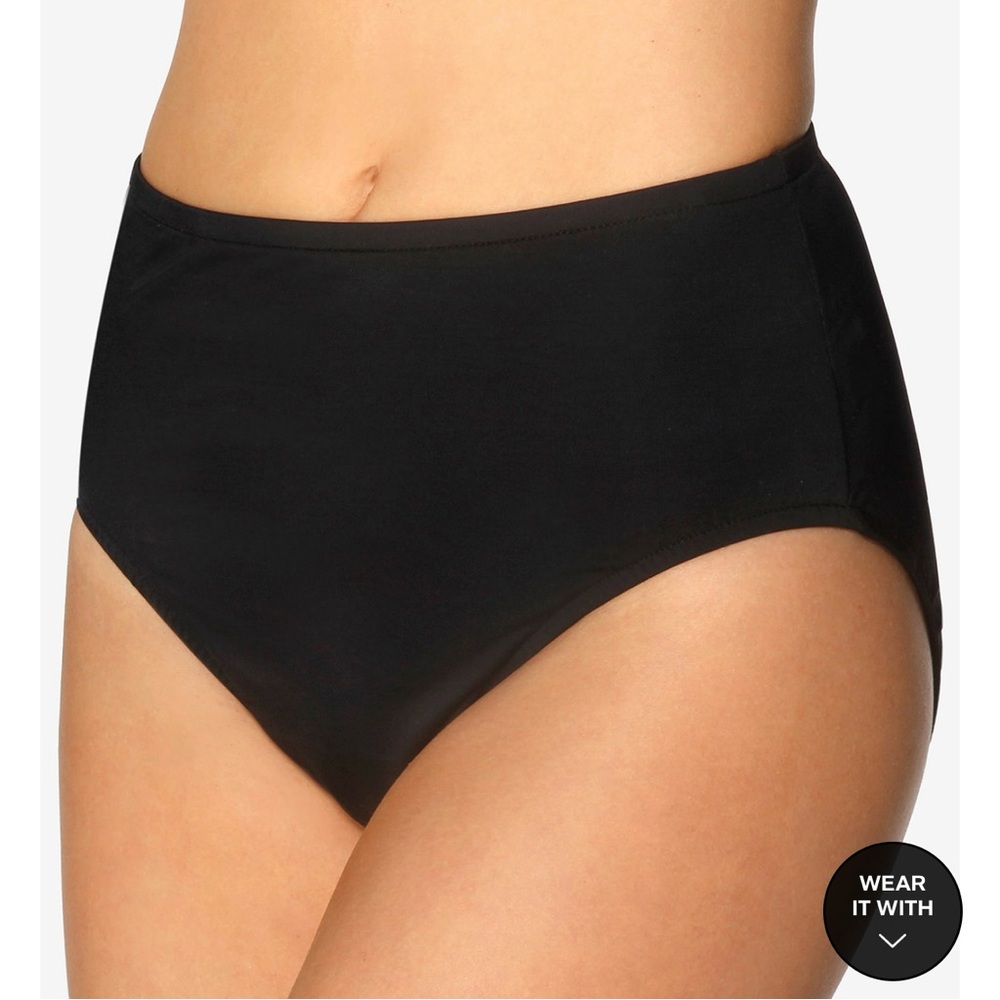 Miraclesuit High-Waist Tummy Control Bikini Bottoms